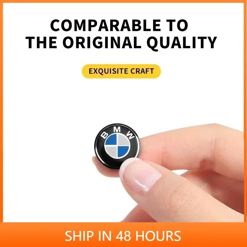 11mm Car Key Sticker Logo 3D Metal Car Key Sticker Emblem For BMW F34 F10 F20 F48 F39 F30 F25 F26 F15 F16 F22 F32 E90