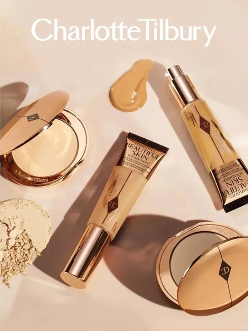 Charlotte Tilbury Softening Essence Liquid Foundation Beauty Skin Radiant Concealer Natural Hydrating Airbrush Flawless Finish