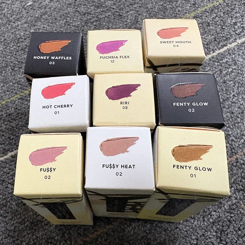 Hot Sale Fenty Beauty Lip Gloss Multicolor Moisten Shine Glitter Lip Plumper Makeup Beginner Liquid Lipstick Makeup Cosmetics