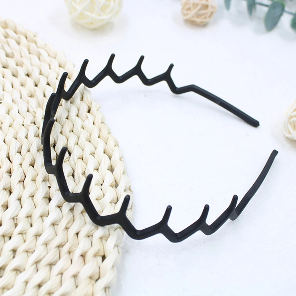 Fashion Sunglasses shaped Headband Anti-Slip Acrylic Hairbands for Women Invisible Hair Hoops Fixed Headband Hair Accessories