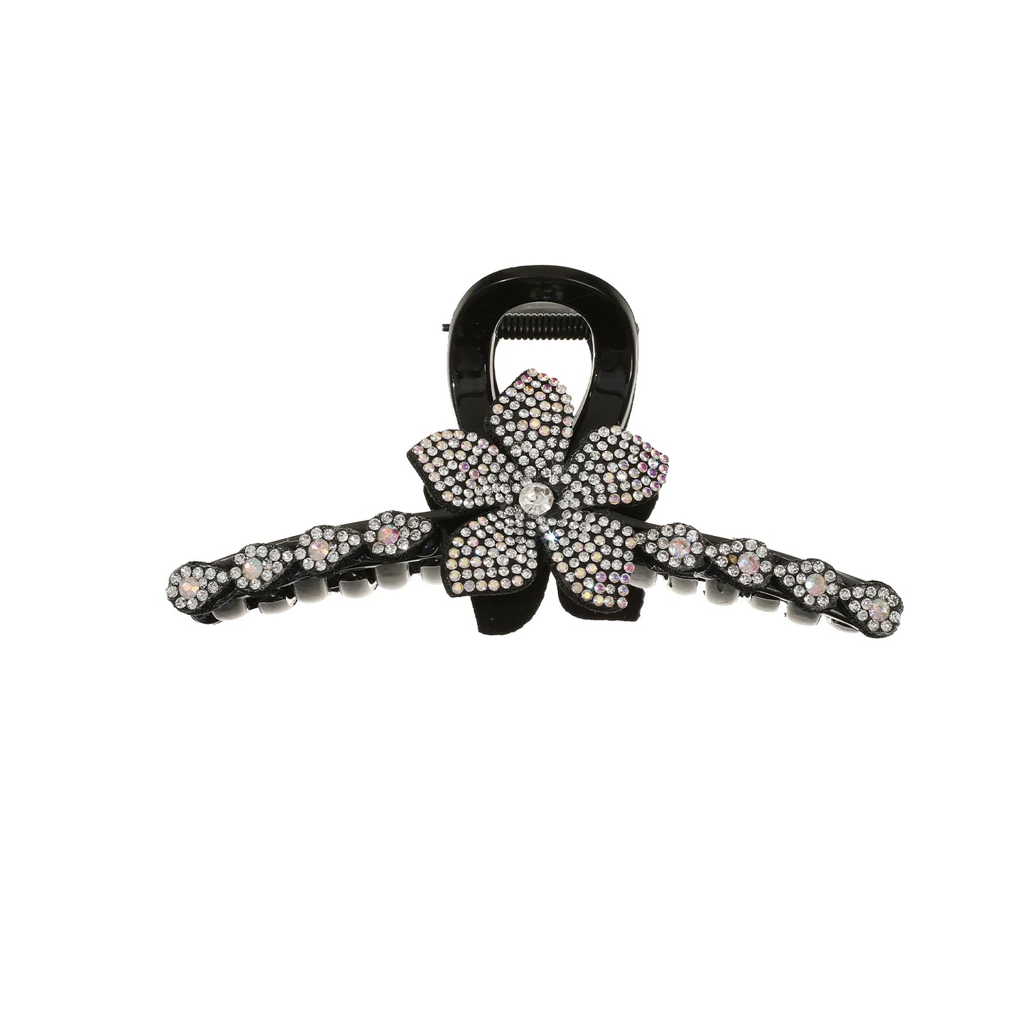 AWAYTR New Flower Hair Claws Clips Hairpins For Girls Women Fashion Rhinestone Hairgrip Barrettes Hair Crab Hair Accessories