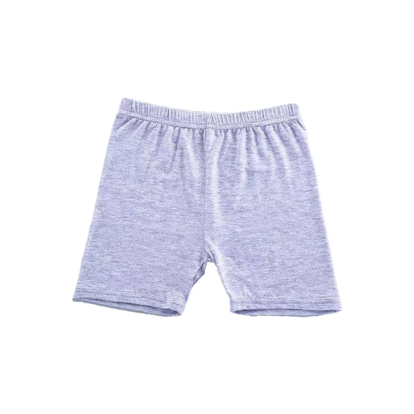 Girls Summer Safety Leggings Cycling Pants Children Anti-emptied Stretch Solid Color Mid-rise Yoga Dancing Shorts 1PC