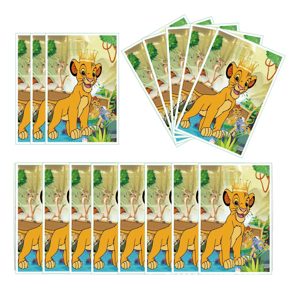 Disney The Lion King Birthday Party Decoration New Plates Cups Napinks Tablecloth King Lion Birthday Balloon Party Favor Balloon
