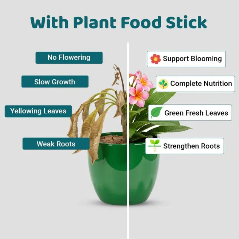 100/18x Plant Nutrition Bars Nitrogen Phosphorus Potassium for Healthy Growth of Plant Vegetables Flowers Compound Fertilizer