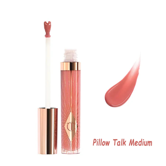 Charlotte Tilbury Unreal Lips Healthy Glow Nectar Oil Collagen Lip Bath Pillow Talk Lipstick Natural Shine Cosmetics Makeup Gift