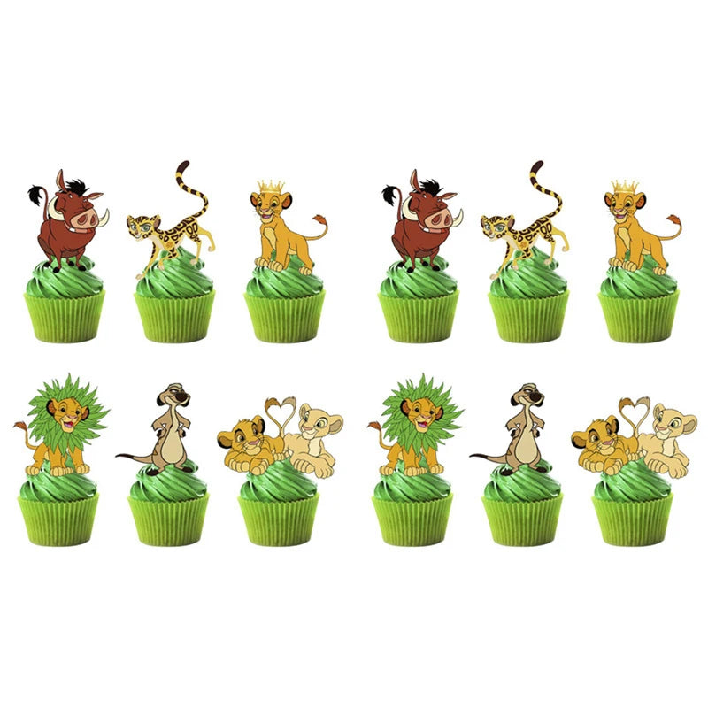 Disney The Lion King Birthday Party Decoration New Plates Cups Napinks Tablecloth King Lion Birthday Balloon Party Favor Balloon
