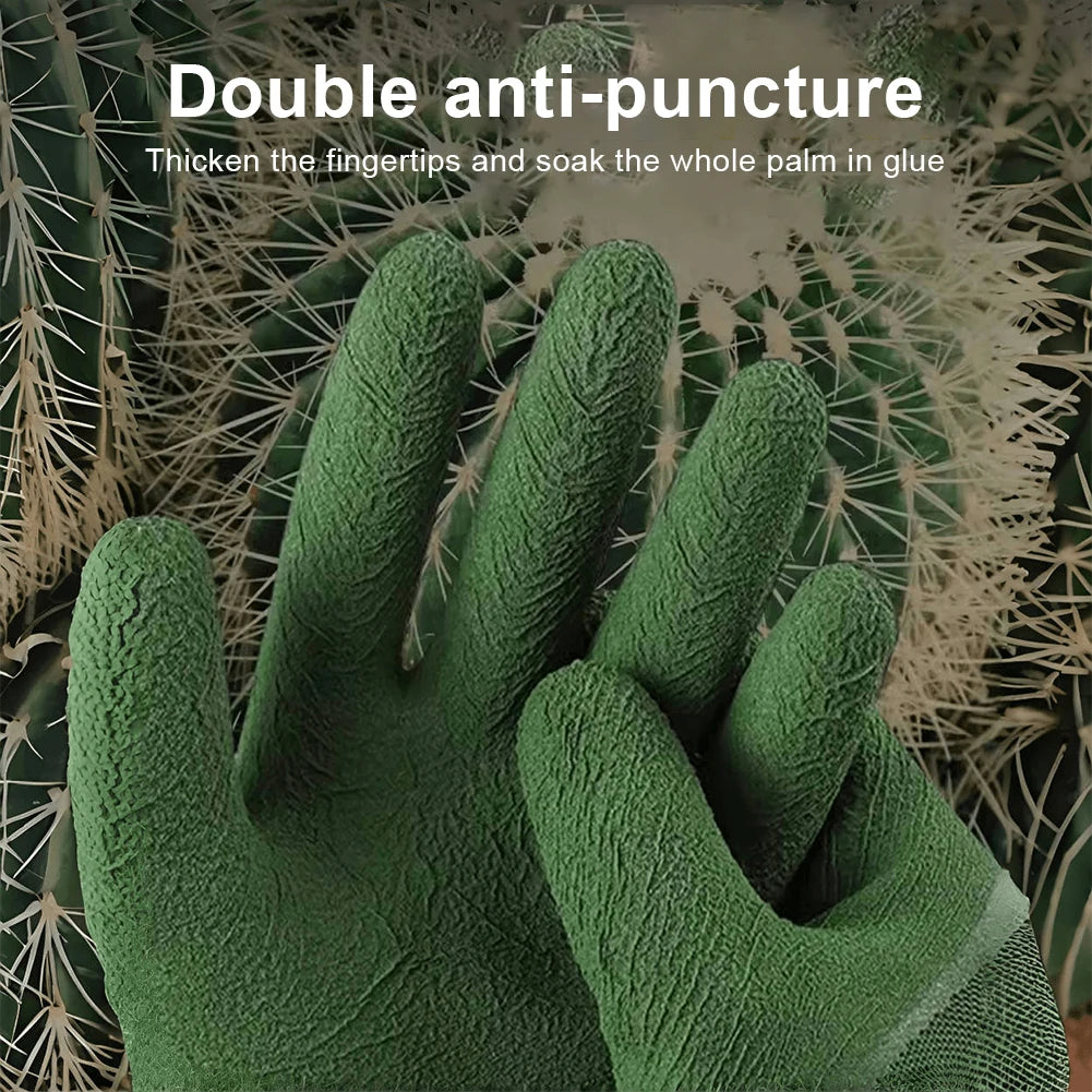 Gardening Gloves Thorn Proof Work Garden Gloves Breathable Garden Gloves Waterproof for Cactus Rose and Blackberry for Women/Men