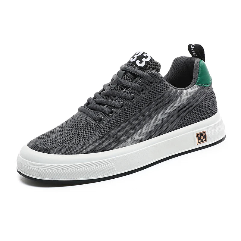 Lift Sneakers Men Booster Shoes Elevator Man Height Increase Insole 6cm Leisure Sports  Plus Size 37-46