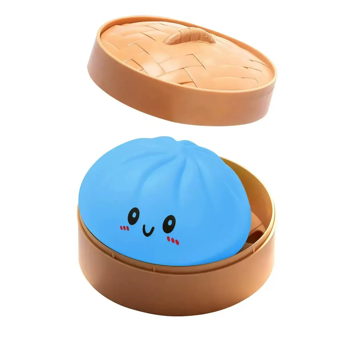Realistic steamed bun Squeeze Sensory Toy Soft Stress Relief Decompression Toy for Home Office Desktop Decoration and Gift