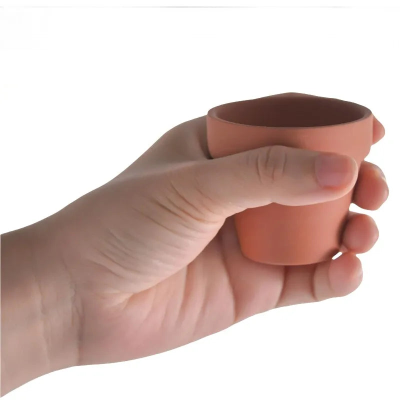 10 Pcs 2.2'' Terra Cotta Pots Pottery Planter Cactus Flower Pot Succulent Pot with Drainage Hole- Great for Plants,Crafts
