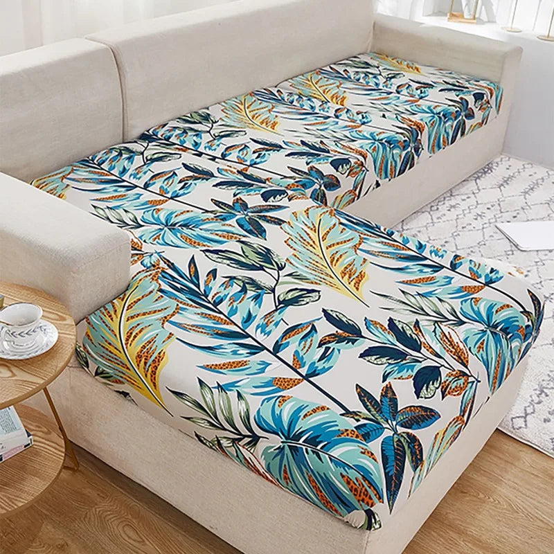 Breathable Couch Covers for Sectional Cat Scratch-resistant Sofa Cover Printed Stretch Sofa Slipcover Couch Cover Living Room
