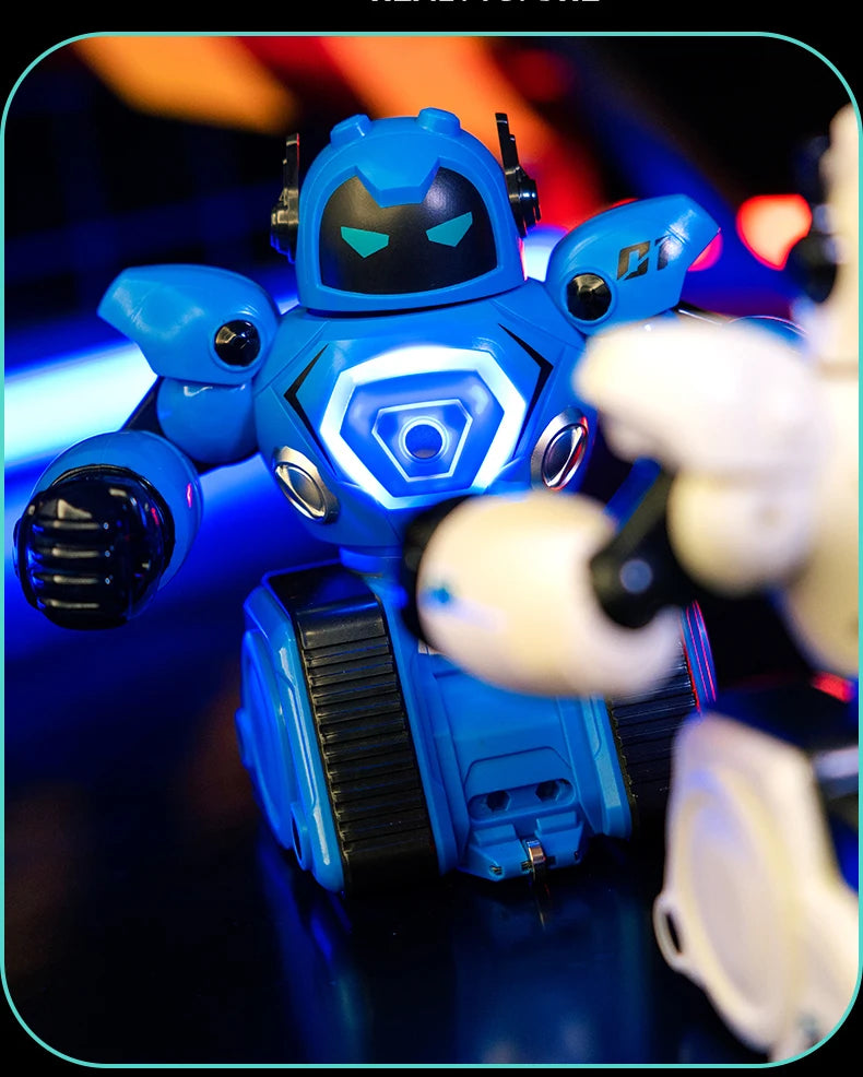 JJRC R30 parent-child interactive remote control football fighting robot double boxing remote control boy DIY children's toy