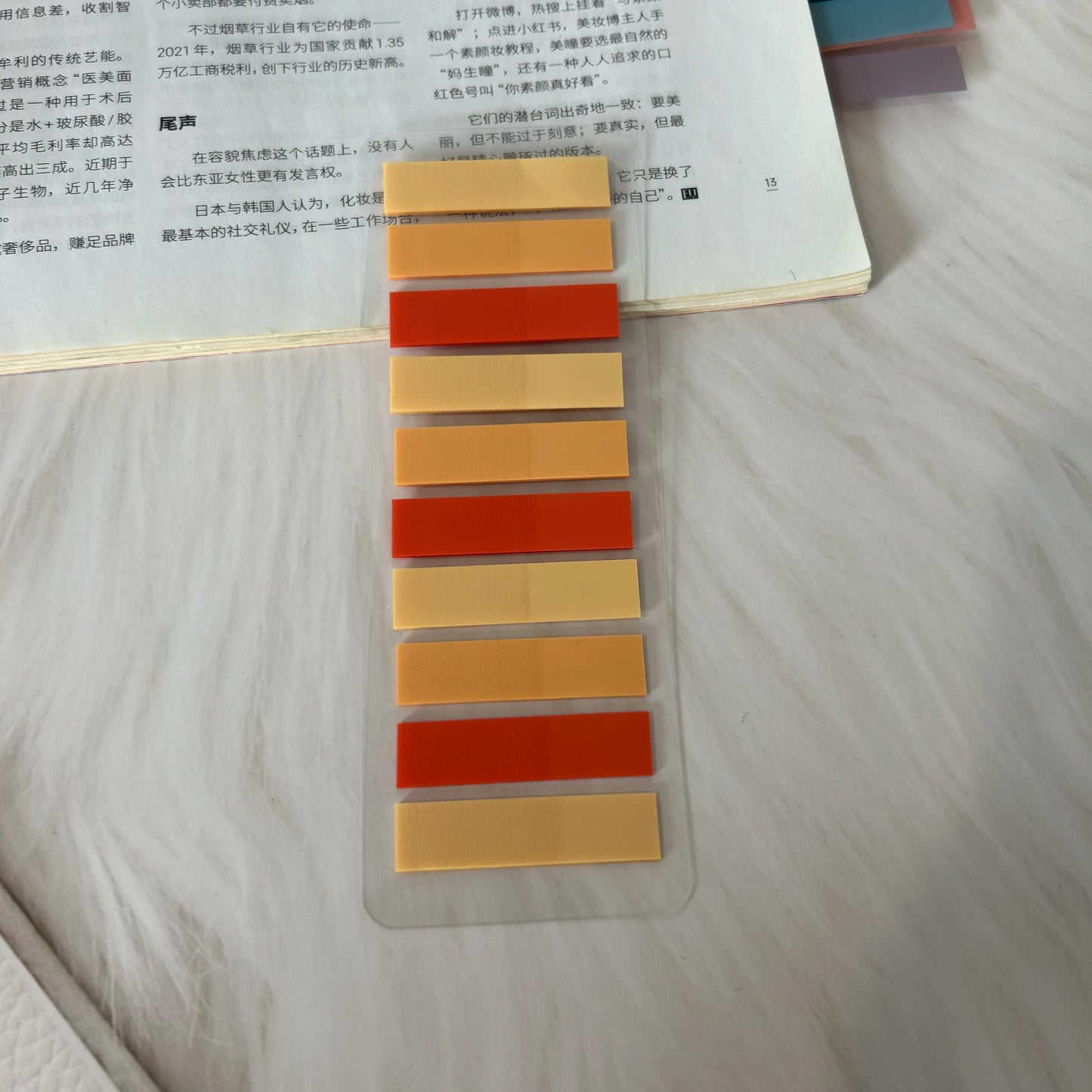 4800-200Sheets Transparent Note Book Tabs Index Creative Memo Pads Sticky SchoolOffice Stationery Self-Adhesive Stickers