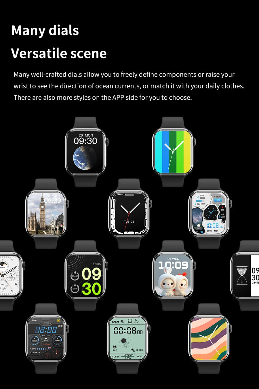 2026 Series 10 Watch 10 GPS Smart Watch Memory Music Video Bluetooth Call Heart Rate Waterproof NFC Smartwatch For Apple Android