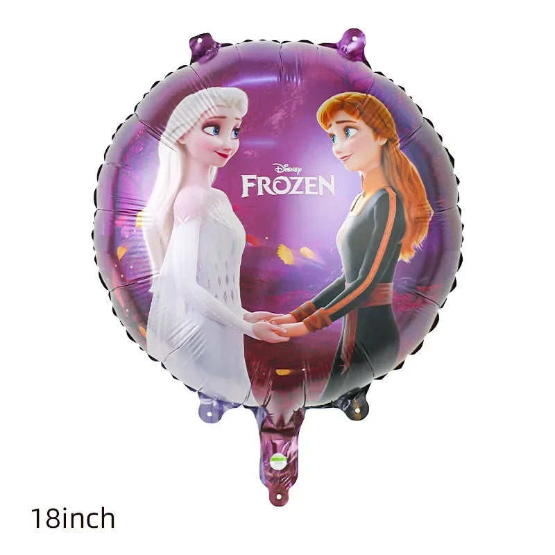 1pcs Princess Frozen Balloon Cartoon Elsa Anna Olaf Foil Balloon for Children's Birthday Party Baby Shower Decoration