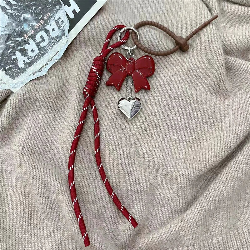 Ins Creative Sweet Cool Style Fashion Bag Hanging Decoration Phone Case Pendant Keychain Decoration Hanging Chain