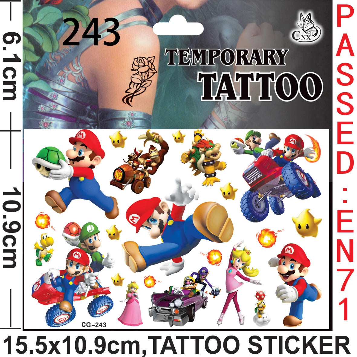 Super Mario Bros Party Supplies Kids Birthday Decoration Foil Balloons Keychain Straws Stamps Head Party Favors Christmas Theme
