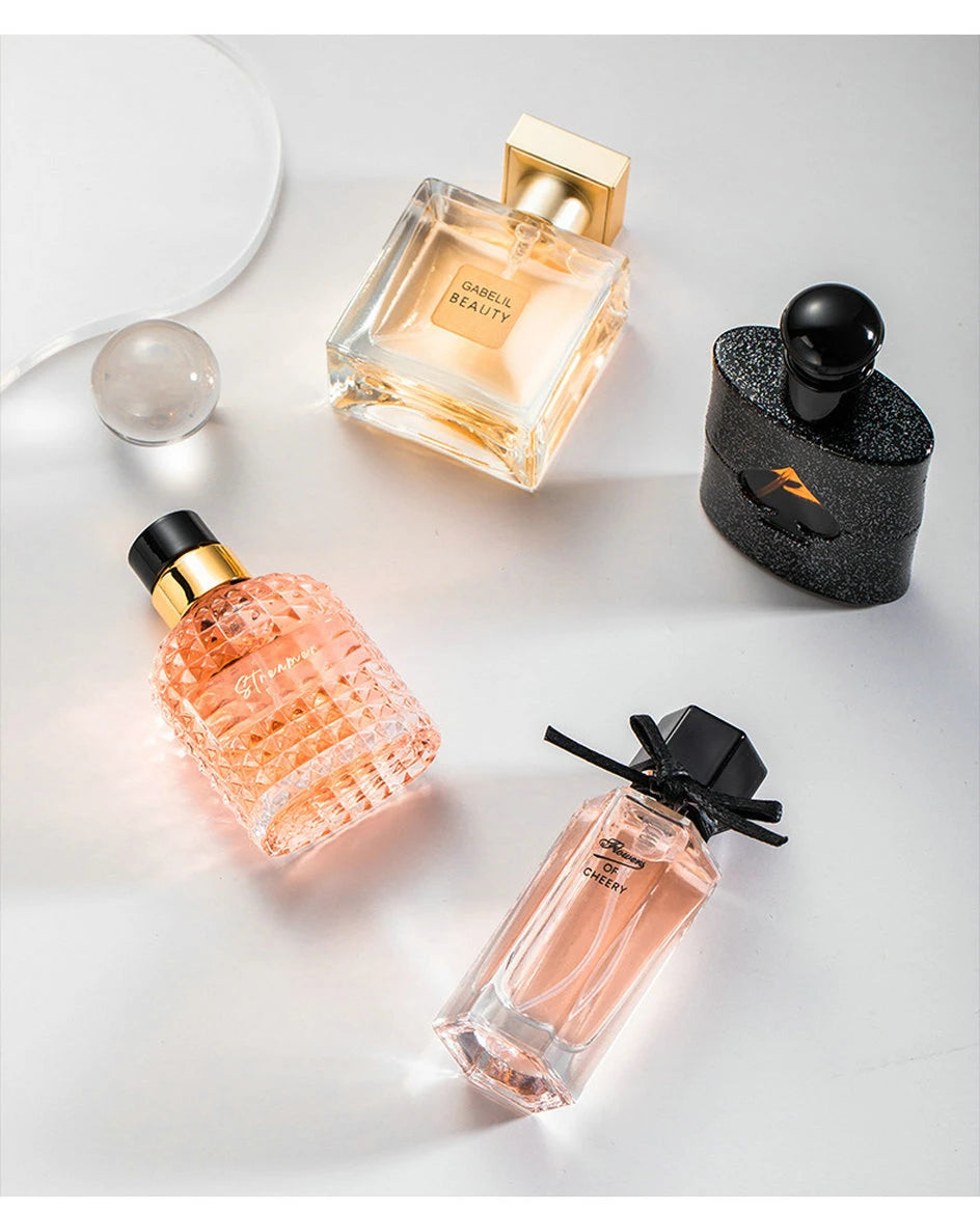 Brand Women Perfume Gift Box 4PCS Set 105ml Floral Scent Spray Pheromone Perfumes Feminino Lasting Fragrance Parfum Pour Femme