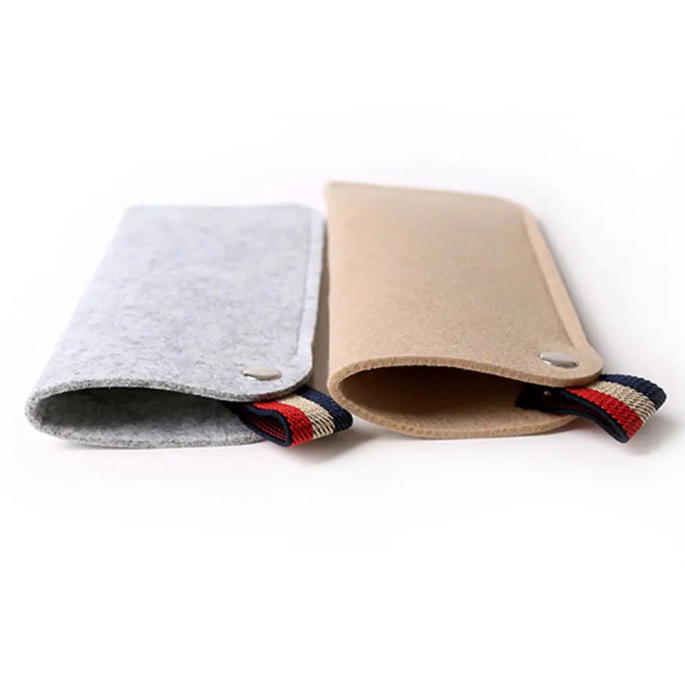 2019 New Unisex Fashion Felt Sunglasses Storage Bags For Men Women Colorful Candy Eyeglasses Box Soft Bag Accessoires