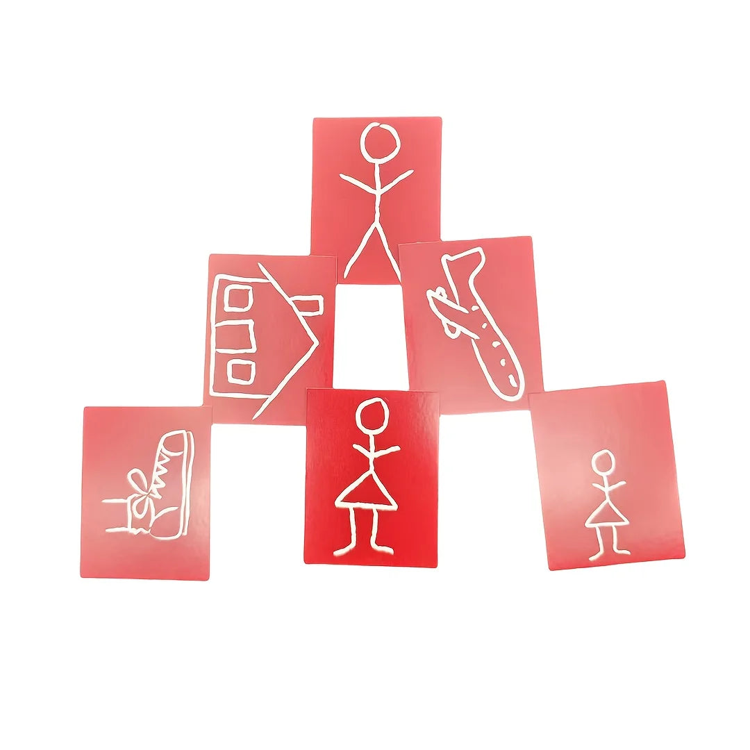 Pictionary, Card Game, Board Game, Suitable as a Gift (Colors May Vary Slightly)