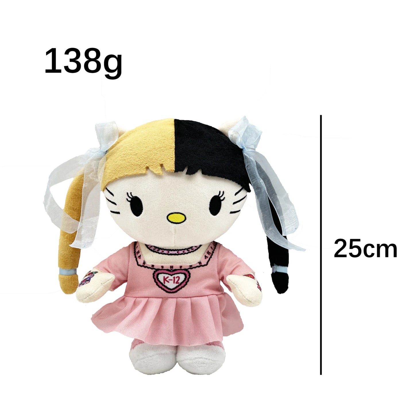New Hello Kitty Ken Carson Rapper Trippie Taylors Plush Toy Doll with Clothes Stuffed Soft Plush Toys Fans Collect Gifts