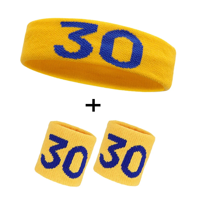 Cotton Athletic Headband Number 24 Elastic Sweatband Protection Basketball Tennis Sport Adult Kids Gym Fitness Sweat Hair Band