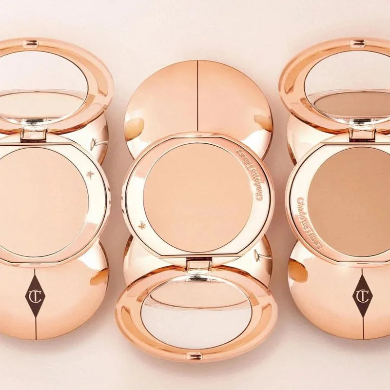 Charlotte Tilbury Liquid Foundation Cushion Foundation Setting Spray Pressed Powder Love 2 Color Powder Blusher Eyeshadow Rouge