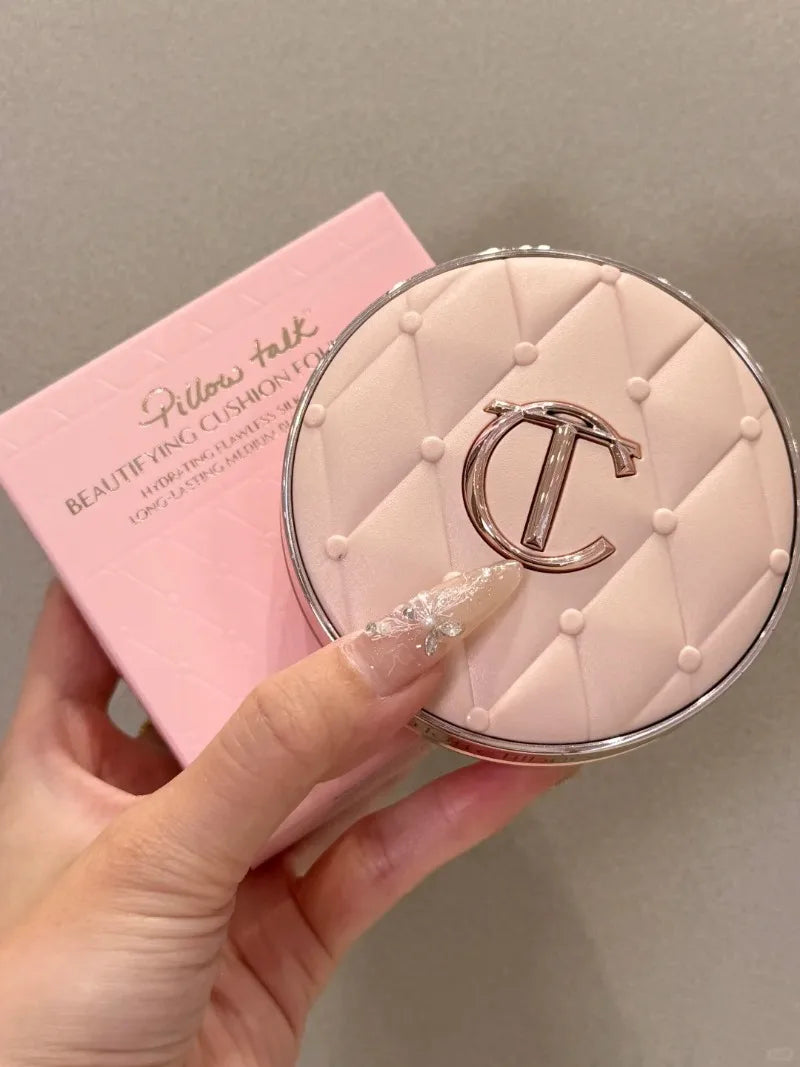 Charlotte Tilbury Liquid Foundation Cushion Foundation Setting Spray Pressed Powder Love 2 Color Powder Blusher Eyeshadow Rouge