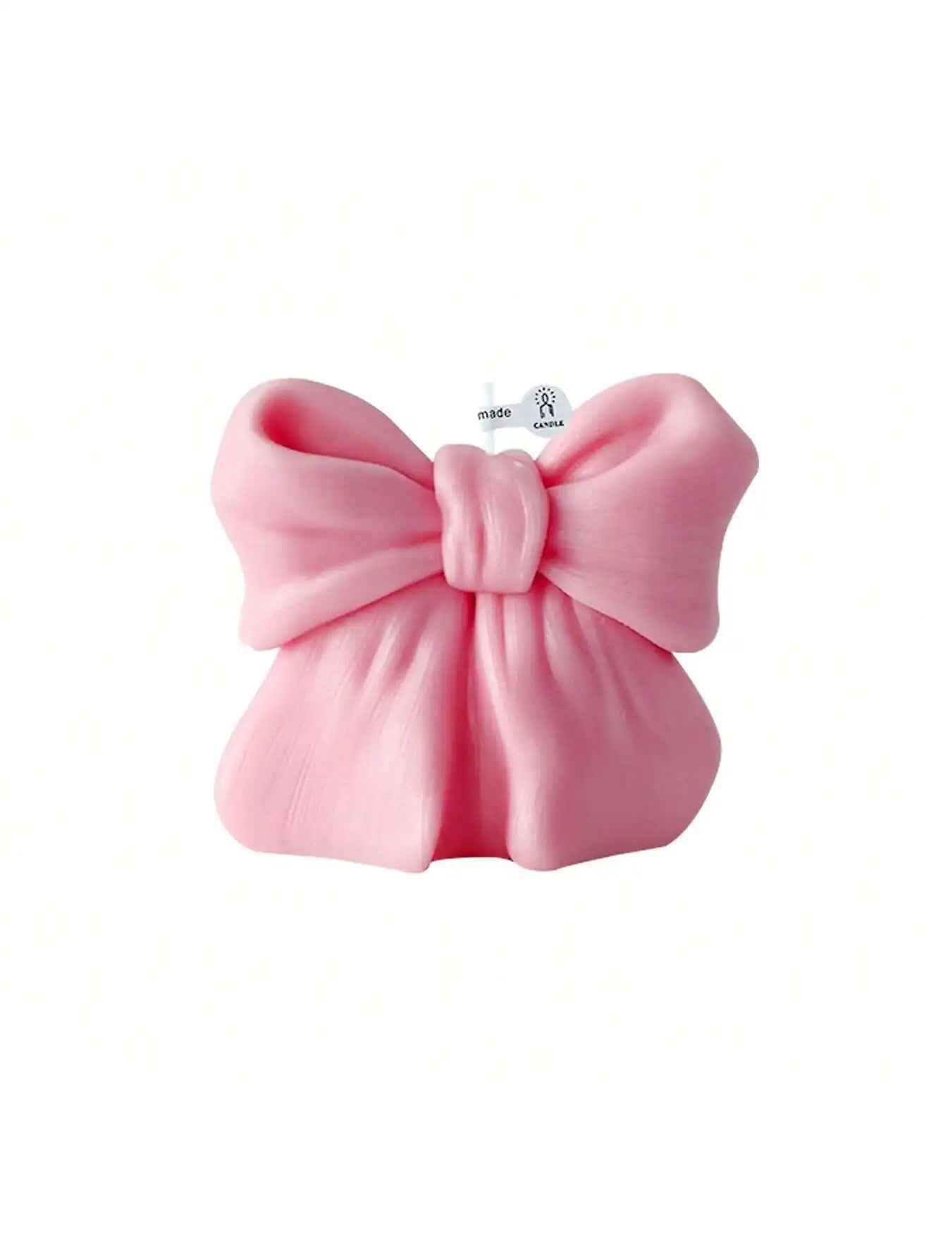 1pc Bow scented Candle, 3D Bow Design Long-Lasting Fragrance, Suitable For Home Decoration, Perfect Valentine's Day gifts
