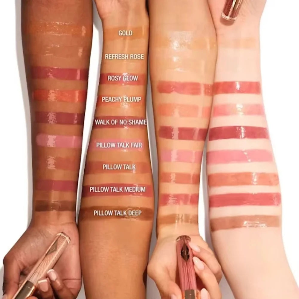 Charlotte Tilbury Lip Gloss Collagen Lip Bath Sugar Heart Water Light of Lip Stick Long Lasting Mirror Shine Finish Lip Makeup
