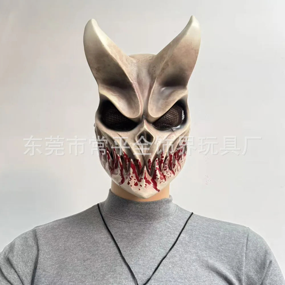 Mouth Movable PVC Mask Dead Core Band Mask Halloween Ball Props