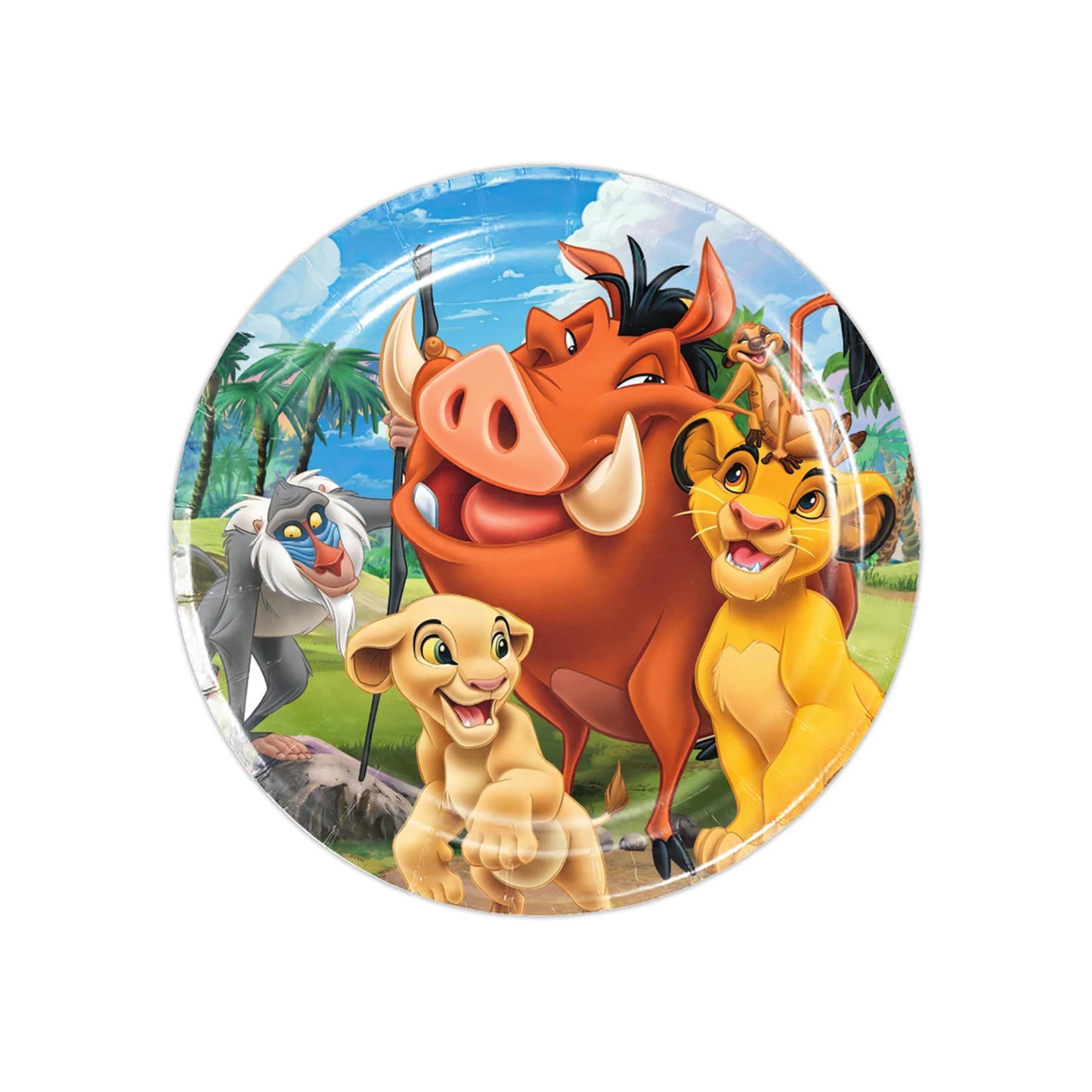 Disney The Lion King Birthday Party Decoration New Plates Cups Napinks Tablecloth King Lion Birthday Balloon Party Favor Balloon