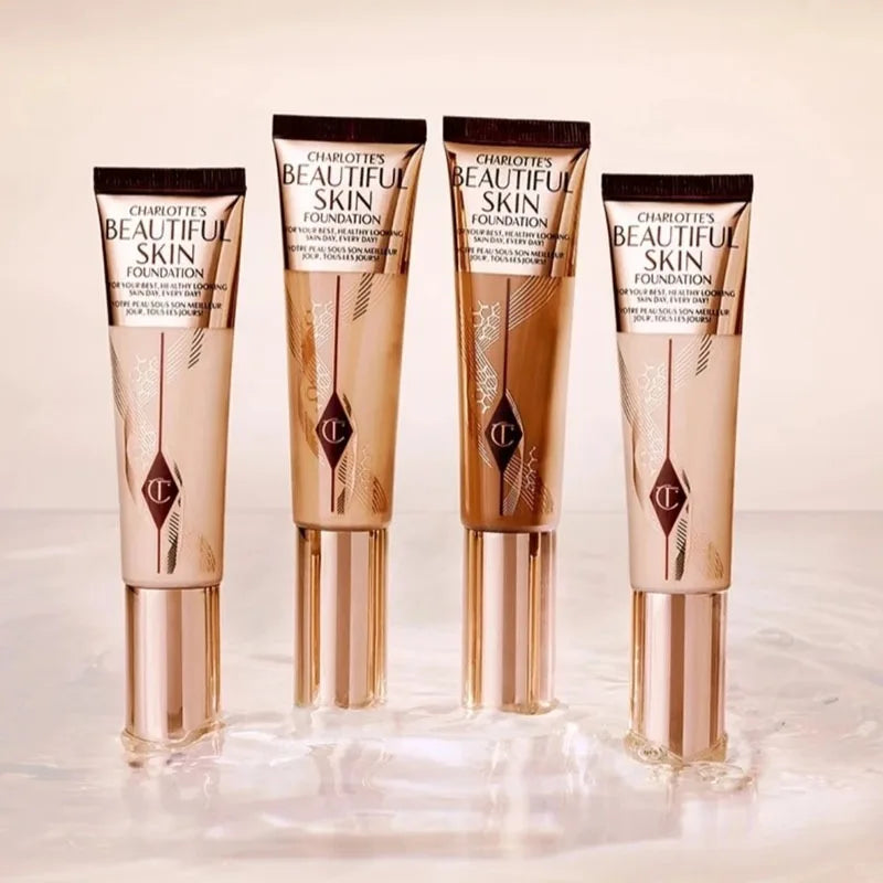 Charlotte Tilbury Softening Essence Liquid Foundation Beauty Skin Radiant Concealer Natural Hydrating Airbrush Flawless Finish