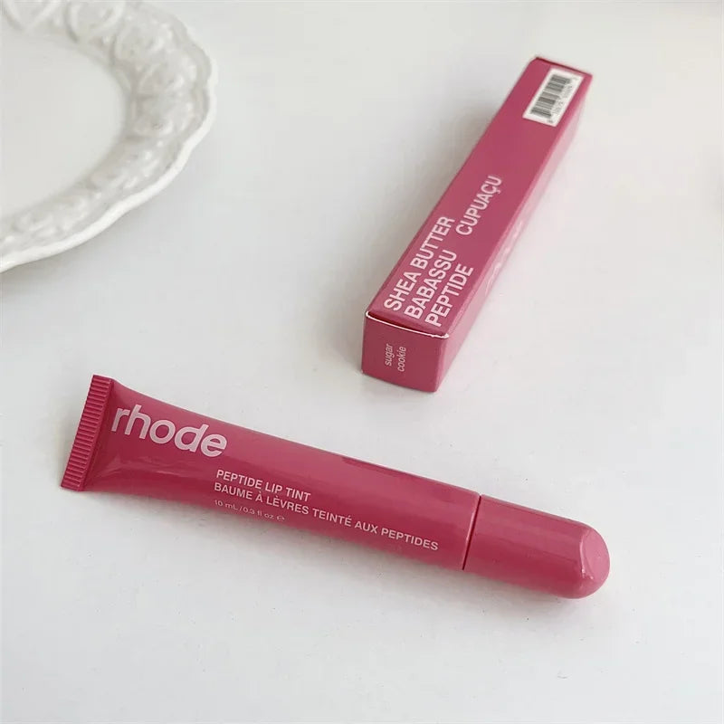 Rhode Magnetic SNAP-ON LIP CASE Phone Case with Box for IPhone 15 16 14 13 12 11 Pro Max 17 Air Lip Gloss Holder Soft Silicone
