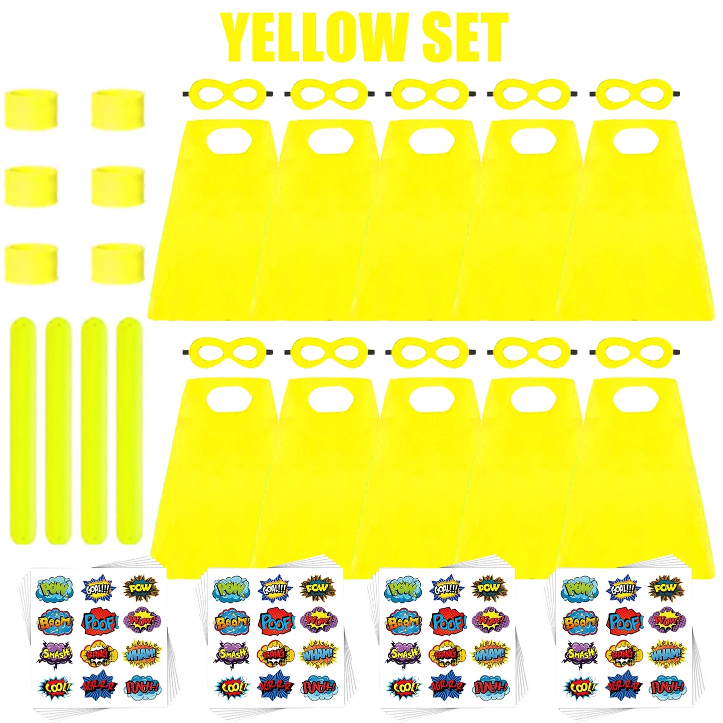 6-48PCS Superhero Capes and Masks for Boys Girls Birthday Party Favor Kids Role Playing Halloween Costumes SuperHero Party Favor