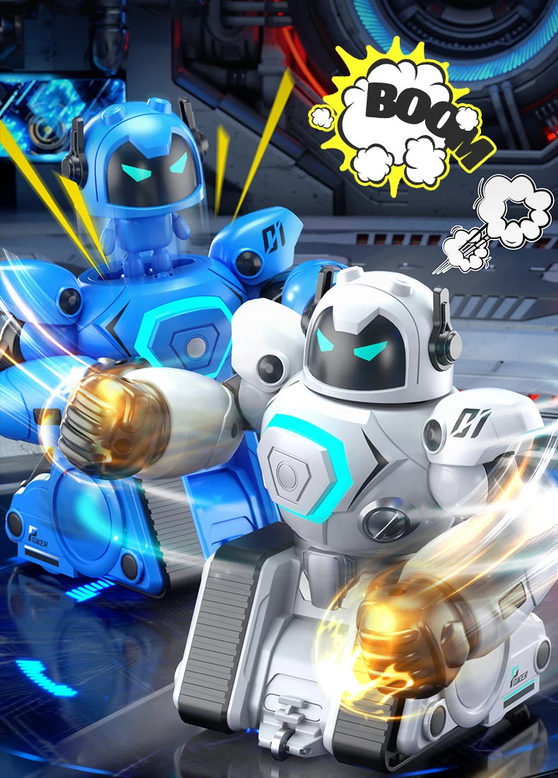 JJRC R30 parent-child interactive remote control football fighting robot double boxing remote control boy DIY children's toy