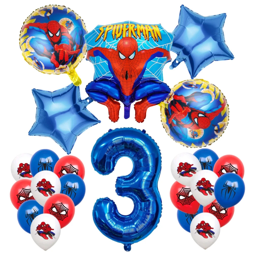 Spider Man Birthday Party Decor Paper Cups Plates Tablecloth For Kids Boy Spiderman Baby Shower Party Decorations Party Supplies