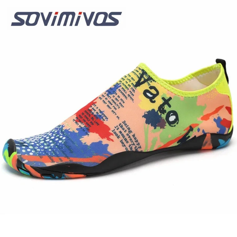 Summer Quick-drying Barefoot Shoes Men Outdoor River Upstream Shoes Multi-purpose Breathable Beach Diving Swimming Shoes Unisex
