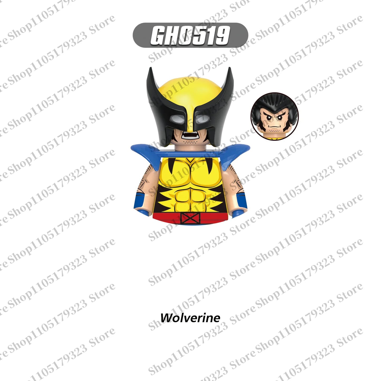 Marvel block toys Spider-Man Deadpool children's mini building blocks holiday gift brick toys