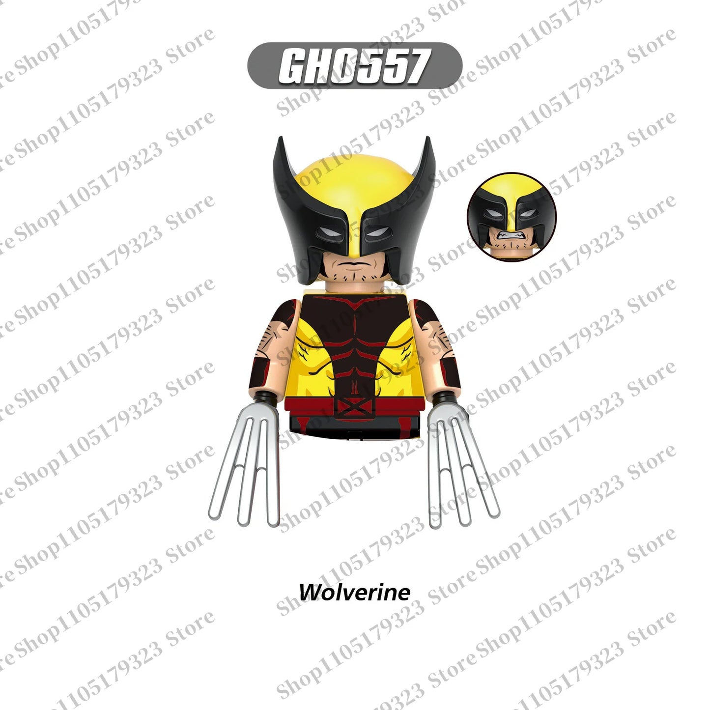 Marvel block toys Spider-Man Deadpool children's mini building blocks holiday gift brick toys