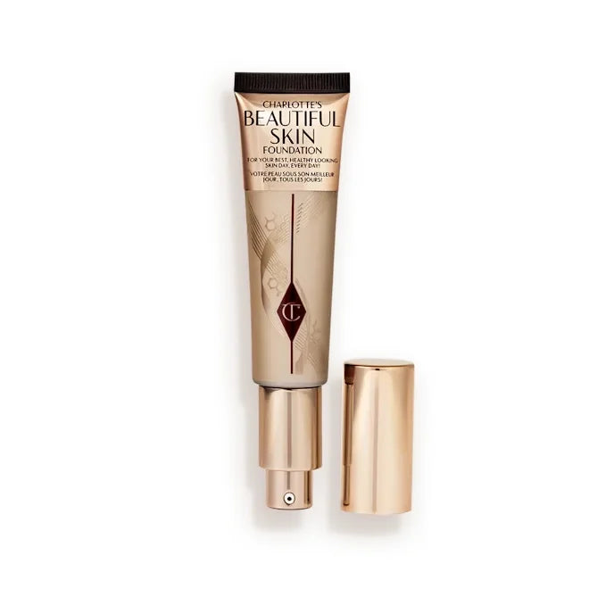Charlotte Tilbury Softening Essence Liquid Foundation Beauty Skin Radiant Concealer Natural Hydrating Airbrush Flawless Finish
