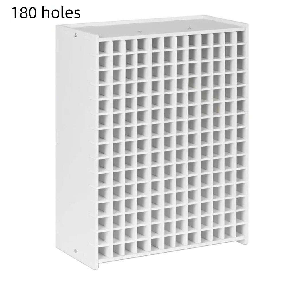 New PVC Art Marker Rack 72/120/180/240 Grids Large Capacity Marker Pen Holder Multi Slots Mark Pen Storage Box Art Tools