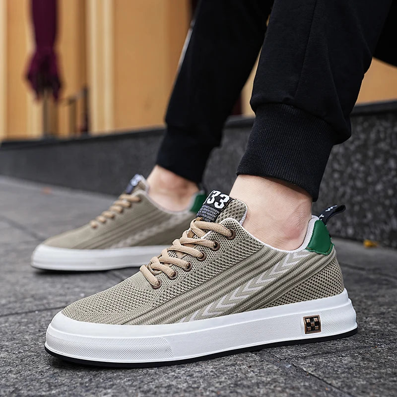 Lift Sneakers Men Booster Shoes Elevator Man Height Increase Insole 6cm Leisure Sports  Plus Size 37-46