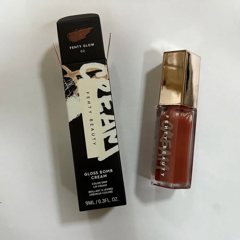 Hot Sale Fenty Beauty Lip Gloss Multicolor Moisten Shine Glitter Lip Plumper Makeup Beginner Liquid Lipstick Makeup Cosmetics