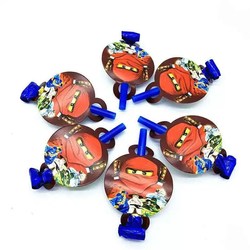 Ninja Birthday Party Decorations New Paper Tableware Plates Cups Napkins Tablecloth Background Balloon Supplies Deco For Kid Boy