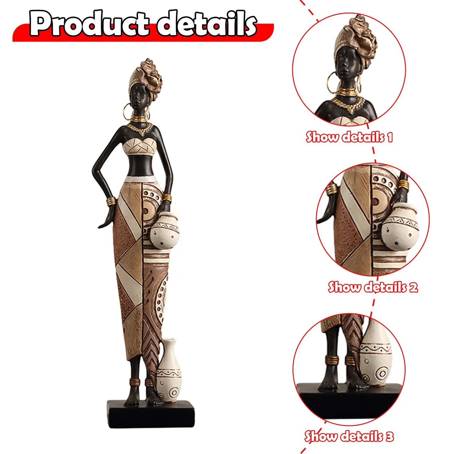 African Women Statue