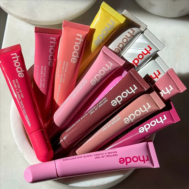 Rhode Magnetic SNAP-ON LIP CASE Phone Case with Box for IPhone 15 16 14 13 12 11 Pro Max 17 Air Lip Gloss Holder Soft Silicone