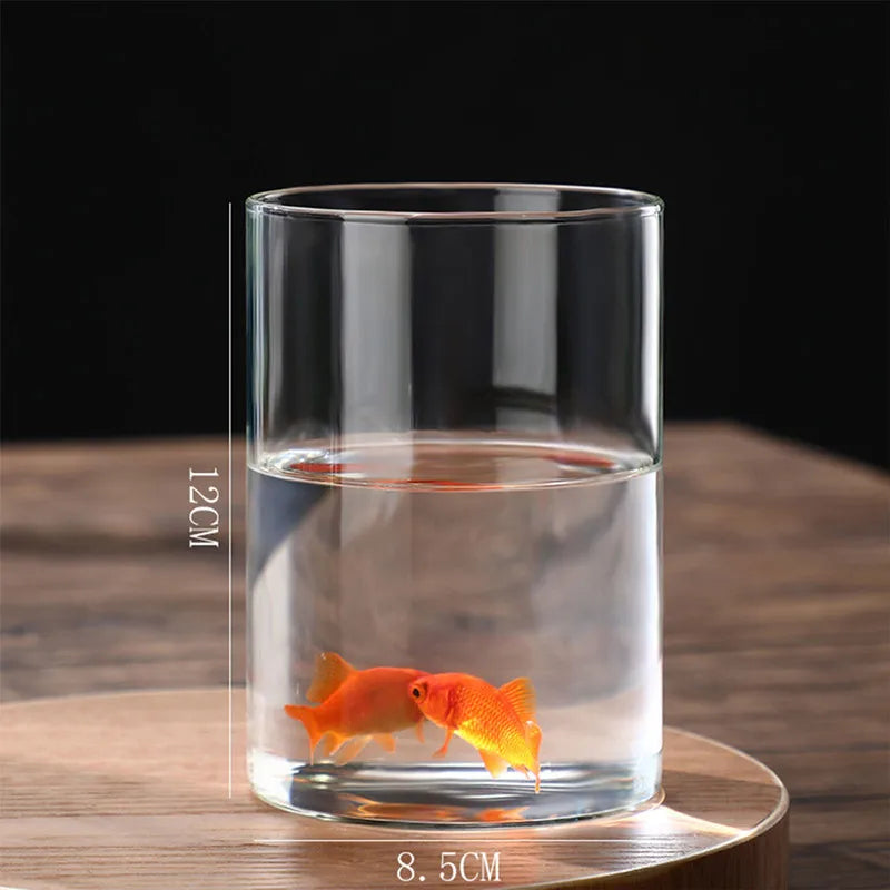 Glass Cylinder Vases Glass Hydroponic Vase Transparent Glass Vase Candle Holders Clear Flower Vase for Tables Wedding Decor