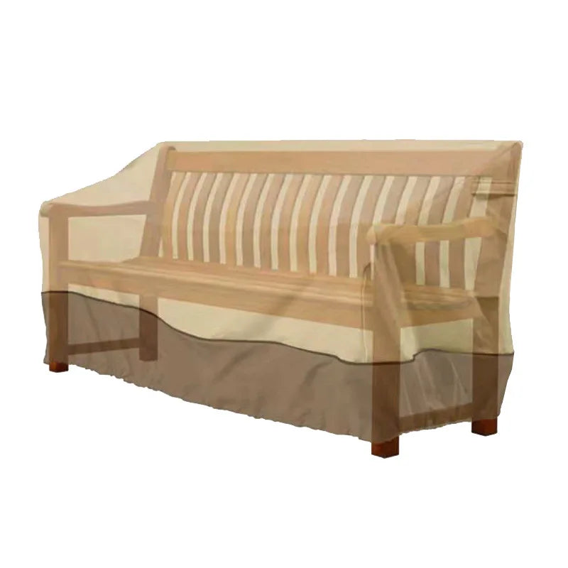 210D Multi Person Gray Outdoor Sofa Chair Cover,Garden,Courtyard,Sunscreen,Windproof,Rainproof,Snow Proof,Furniture Dust Cover