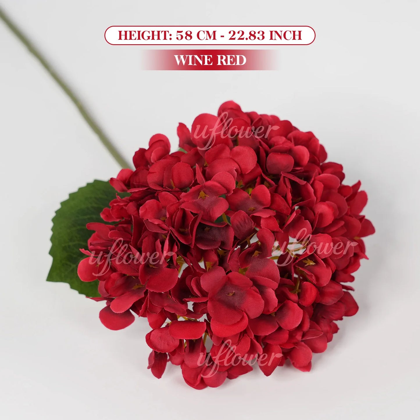 1/5/10pcs 58cm Beautiful Silk Artificial Flowers Hydrangea bouquet for Home Party Wedding living room   decoration accessories